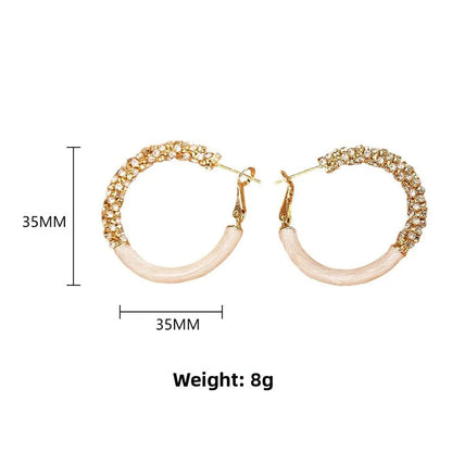 Lora | Glitter Hoops