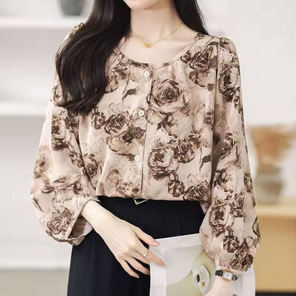 Lily | Blomsterprint bluse
