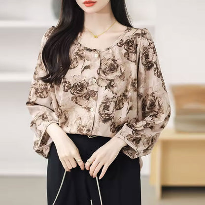 Lily | Blomsterprint bluse