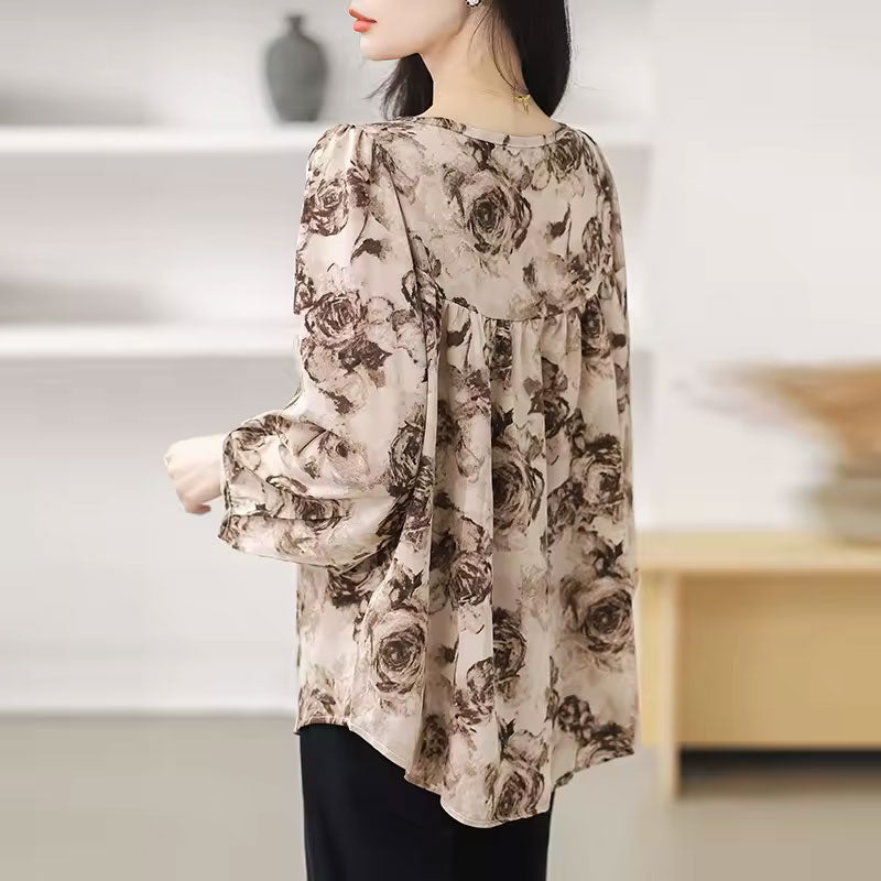 Lily | Blomsterprint bluse