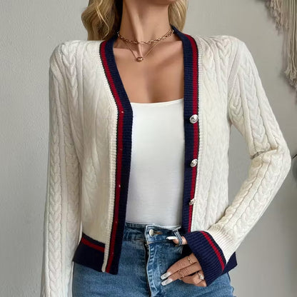 Harper kabelstrikcardigan