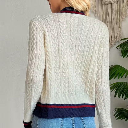 Harper kabelstrikcardigan