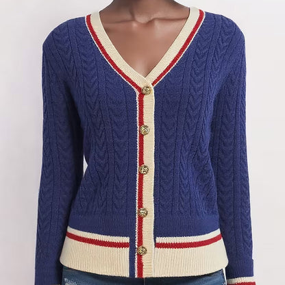 Harper kabelstrikcardigan