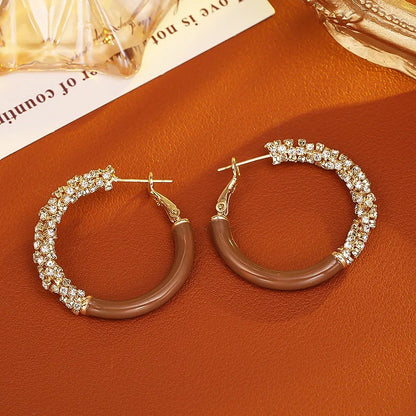 Lora | Glitter Hoops