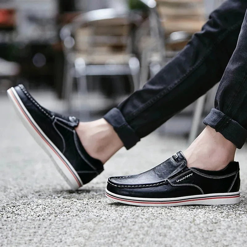 Collins | Læderloafers