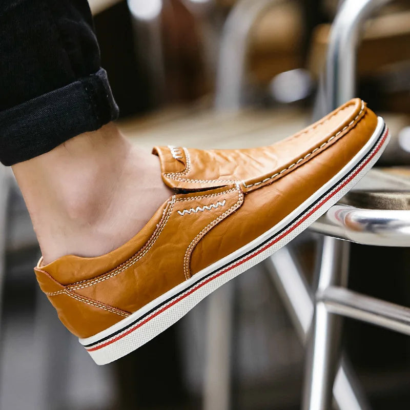 Collins | Læderloafers