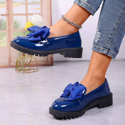 Charlotte | Loafers med sløjfe