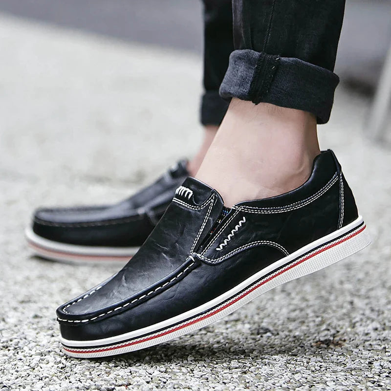 Collins | Læderloafers