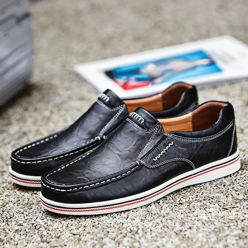 Collins | Læderloafers